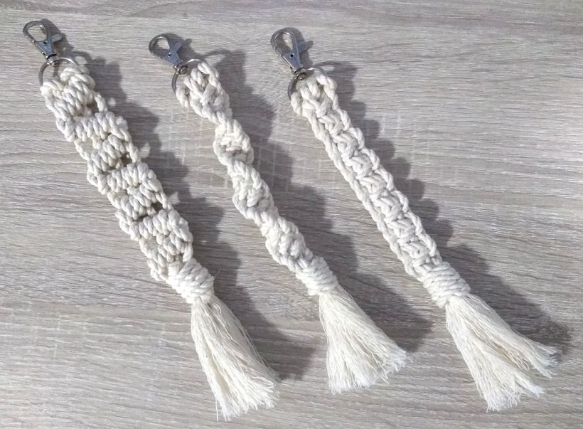 Accesorios en macramé "Girih" 1