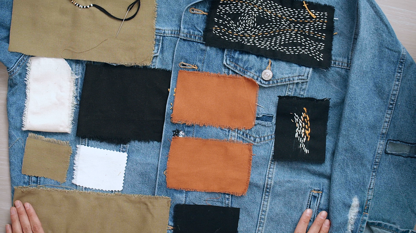 Tutorial Upcycling: cómo empezar a reparar tu ropa con parches 3