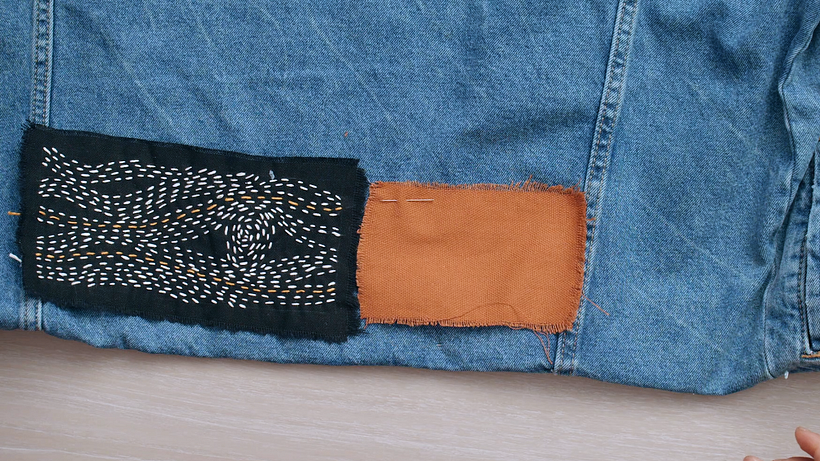 Tutorial Upcycling: cómo empezar a reparar tu ropa con parches 9