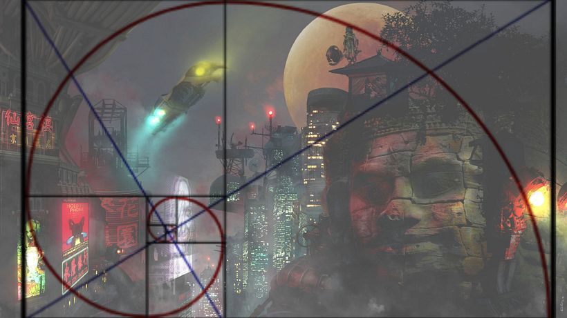 Composición: Rectángulo aureo