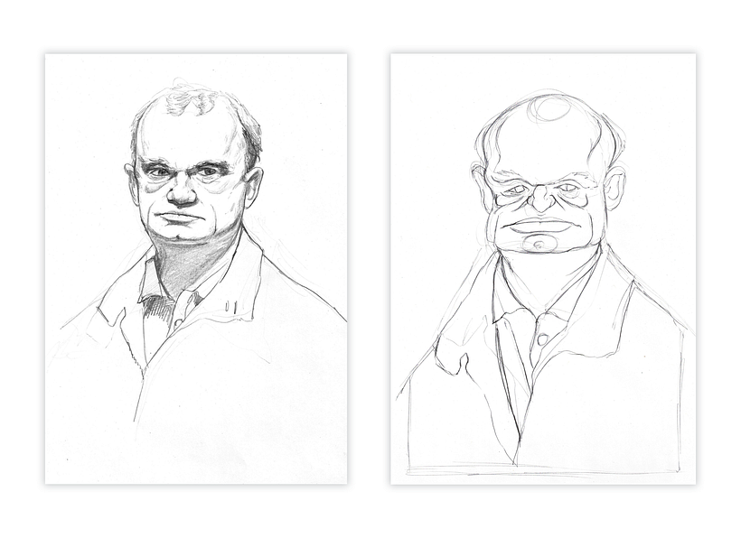 Dominique Pinon, a Caricature Project 2