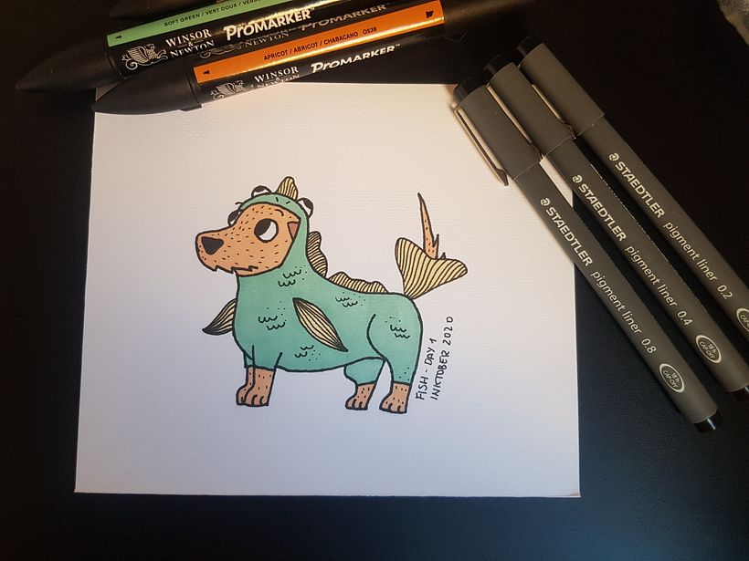 Reto Ilustración: 31 días, 31 dibujos 1