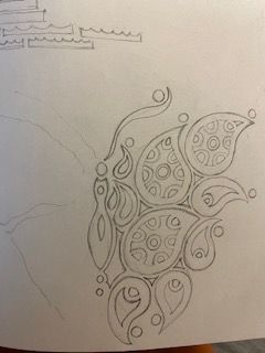 half of a butterfly