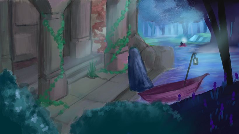 My project in Concept Art: Introduction to Set Design course 1