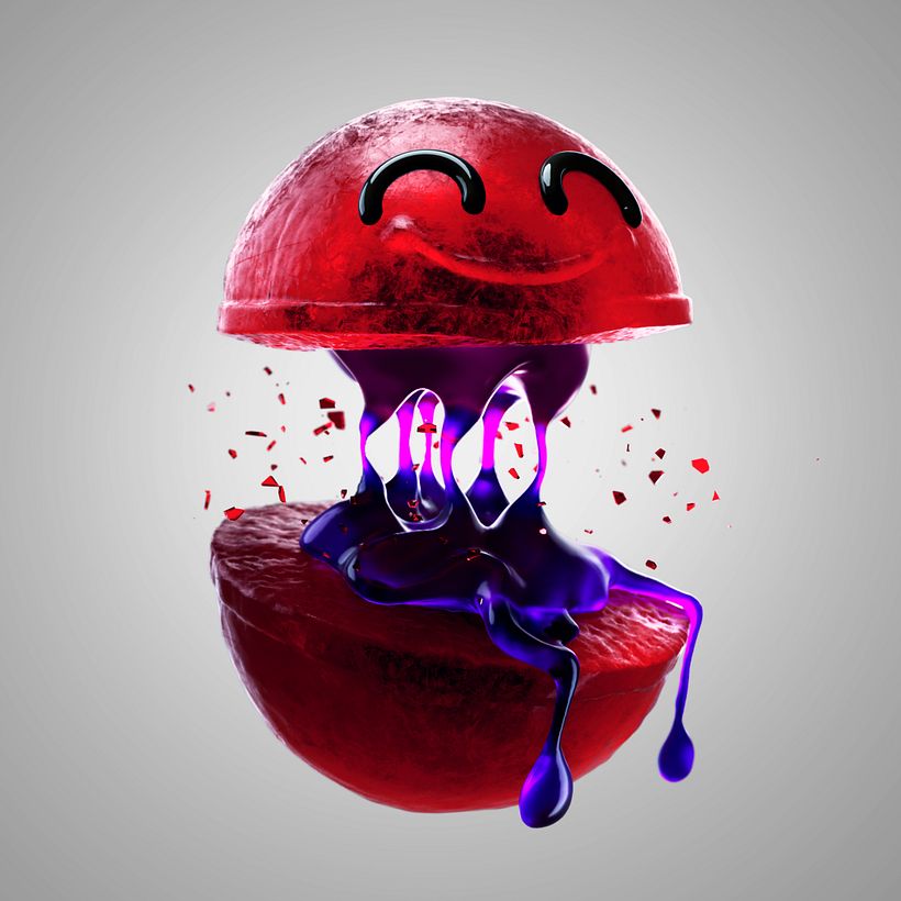 My project in Creation of Characters with ZBrush and Cinema 4D course -1