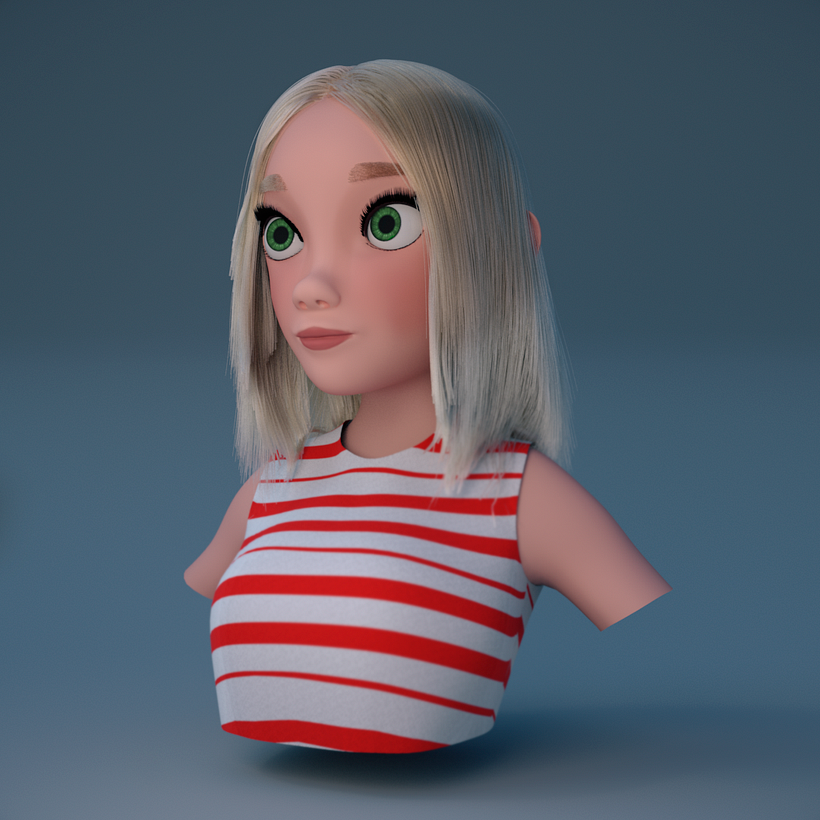 Stylized Character - Paula -1