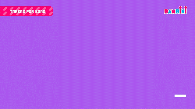 Tareas por edad - BAMBINI 7