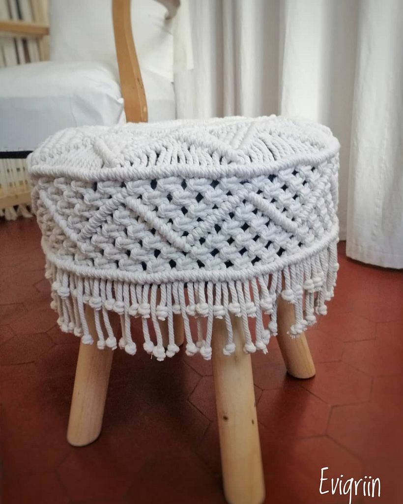 Mon projet dans le cours Circulaire Macramé Techniques 0