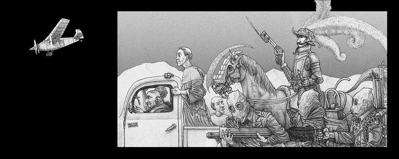 Ilustraciones para libro "Miltín 1934" 4