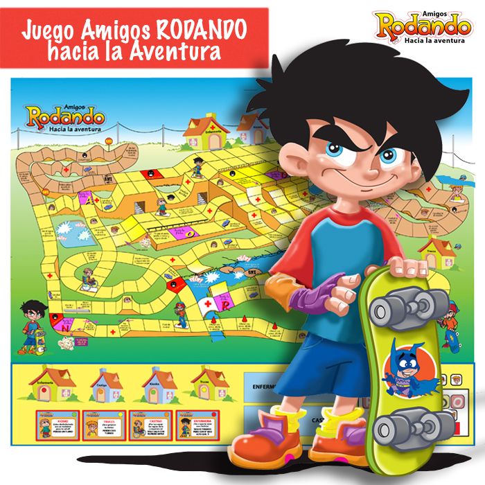 Gonza personaje del comic Rodando, el juego