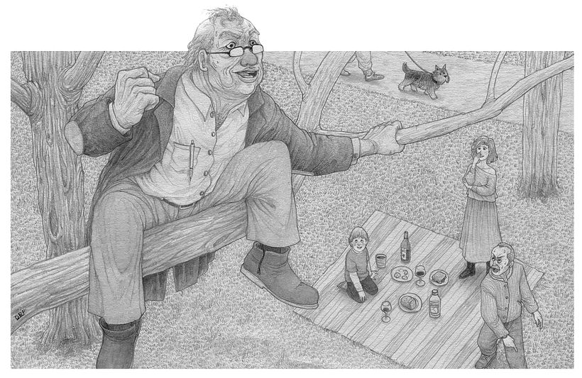 Ilustraciones para libro "Un diamante en el fondo de la tierra" 4