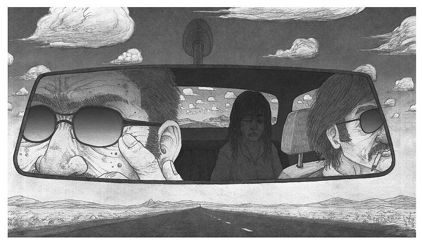 Ilustraciones para libro "Un diamante en el fondo de la tierra" 7
