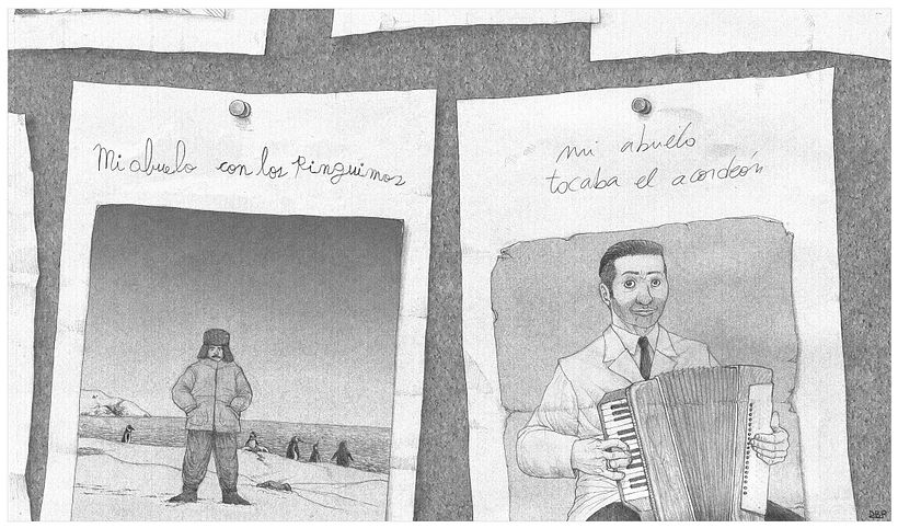 Ilustraciones para libro "Un diamante en el fondo de la tierra" 10