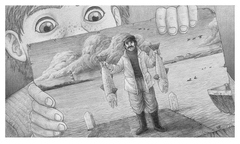 Ilustraciones para libro "Un diamante en el fondo de la tierra" 14