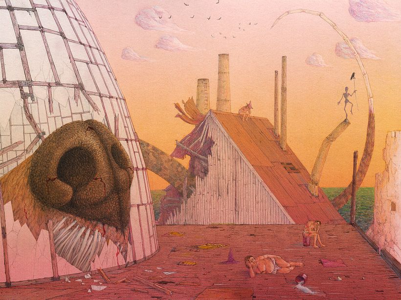 Escritura e ilustración del libro "Xolos" 10