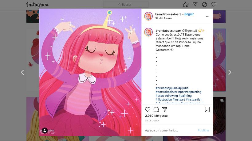 Instagram: @brendabossatoart