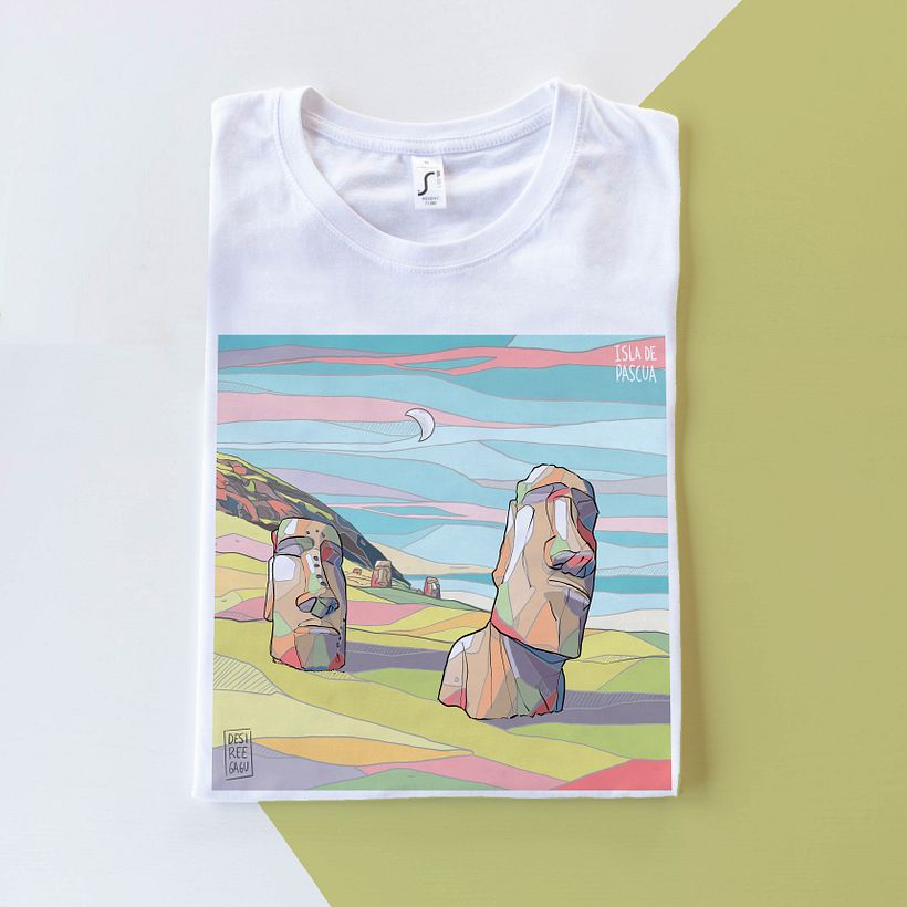 Camiseta Isla de Pascua -1
