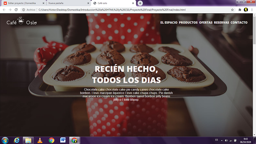 Mi Proyecto del curso: Introducción al Desarrollo Web Responsive con HTML y CSS 0