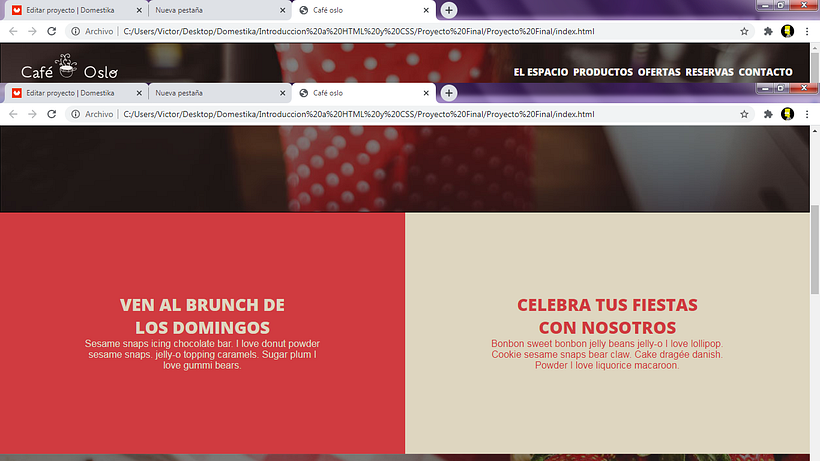 Mi Proyecto del curso: Introducción al Desarrollo Web Responsive con HTML y CSS 1