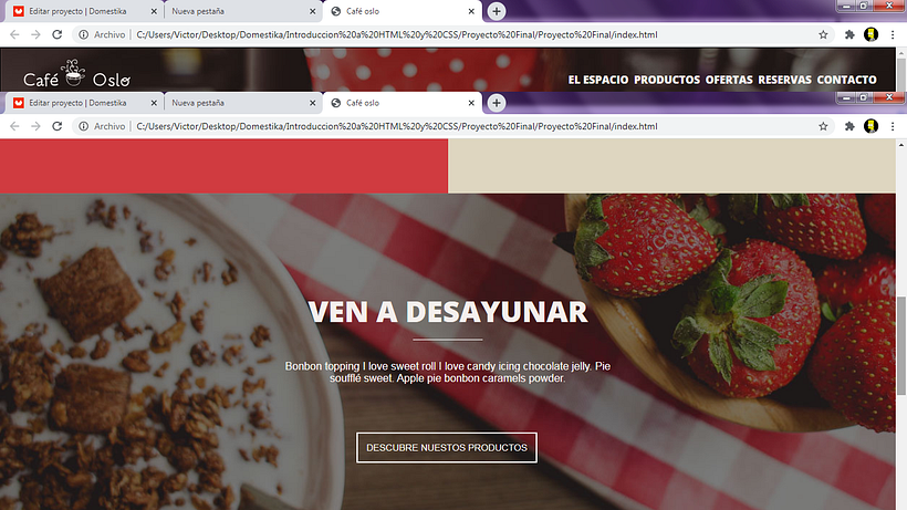 Mi Proyecto del curso: Introducción al Desarrollo Web Responsive con HTML y CSS 2