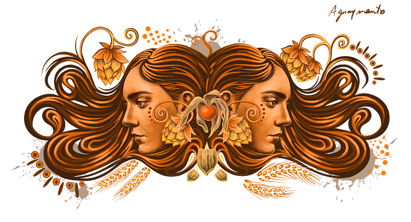 Alma Andina / ilustración digital  5