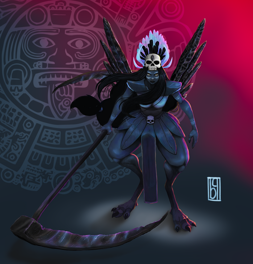 Ītzpāpālōtl - Obsidian Butterfly 0