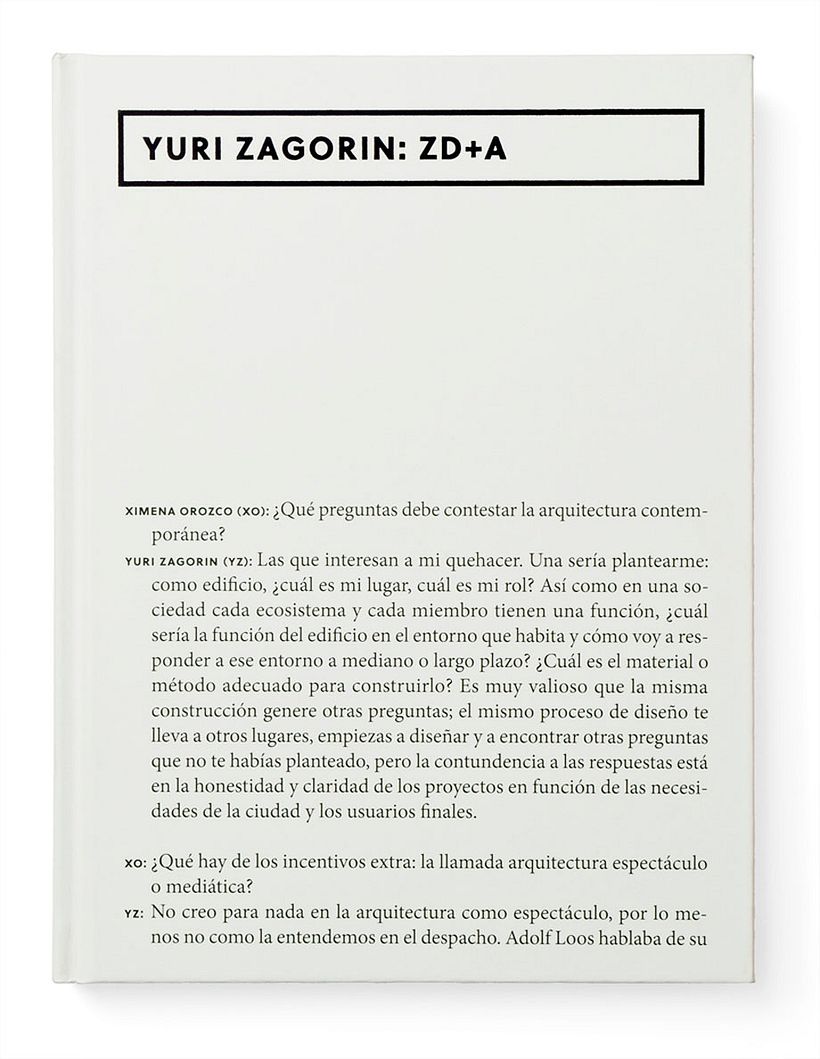 Yuri Zagorin: ZD+A, by David Kimura