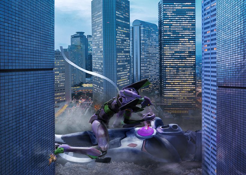 Evangelion Matte Painting 0