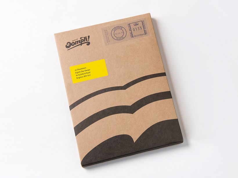 Compact design, fits easily through a letterbox.