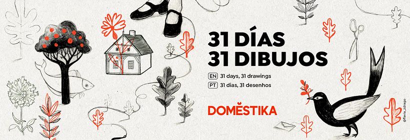 Reto Ilustración: 31 días, 31 dibujos 0