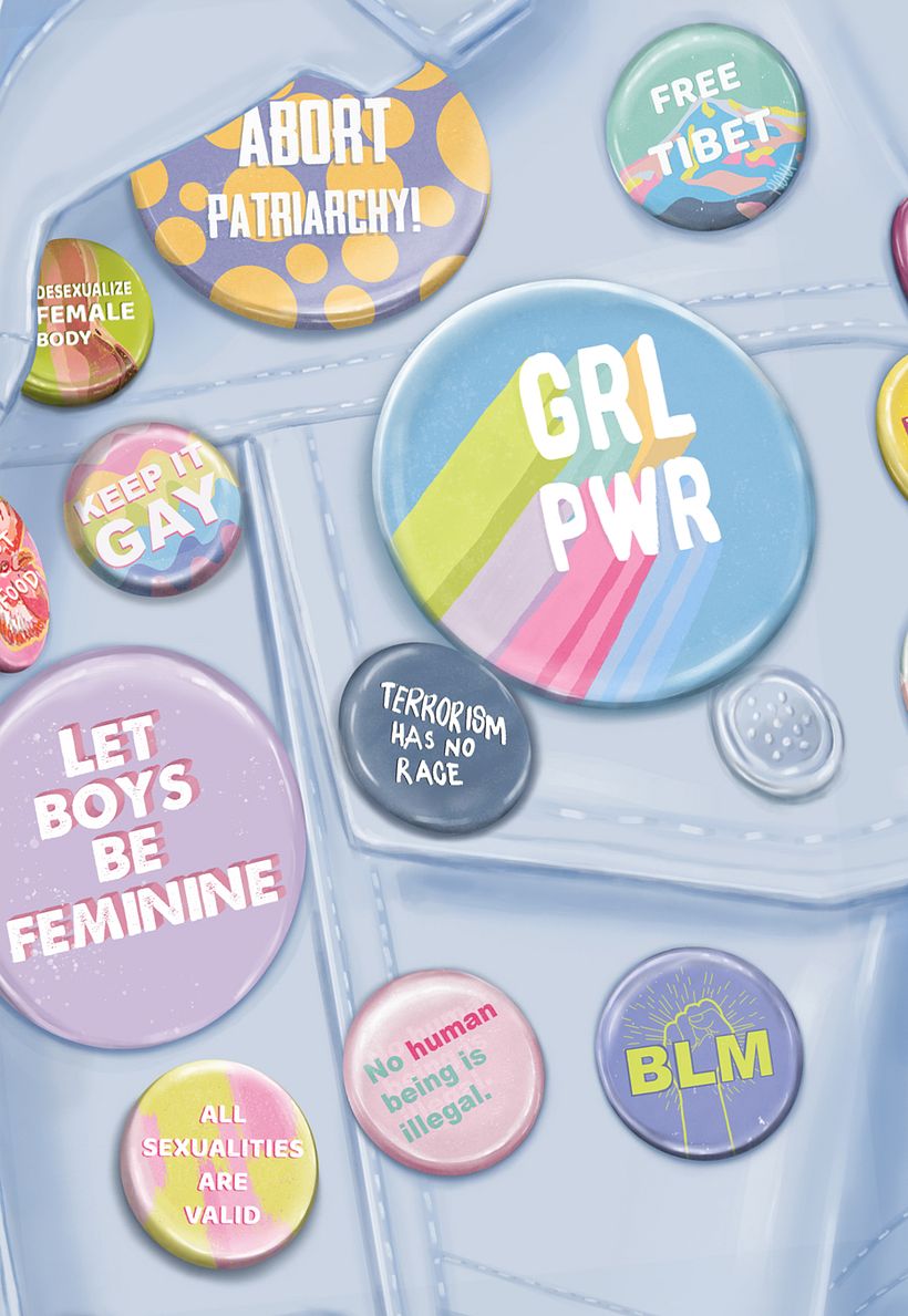 Mon projet de cours : Techniques de portrait illustré numérique 6