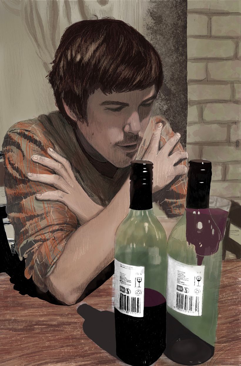 First digital illustration using procreate 