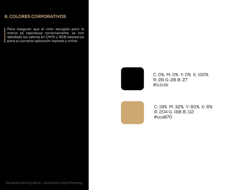 Branding · Arantxa Vico · Digital Marketing 6