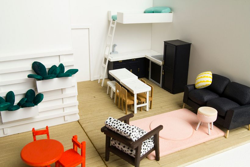 Miniature Studio Apartment 0