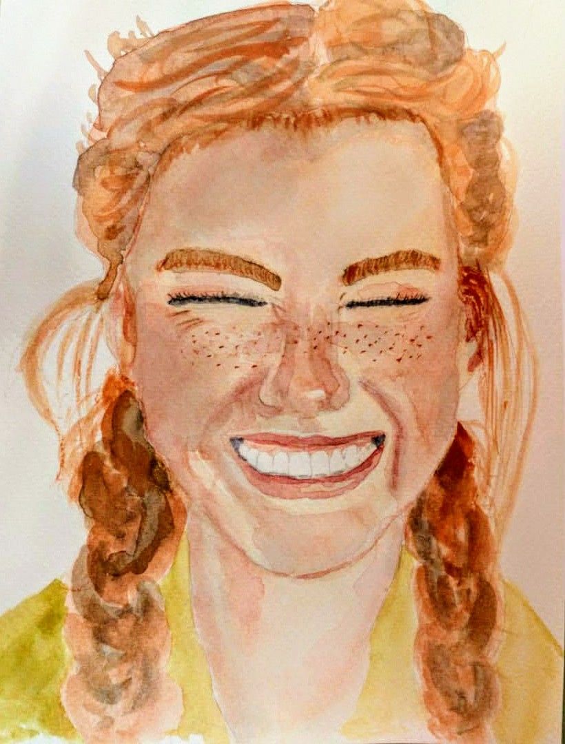Día 9: mi primer retrato