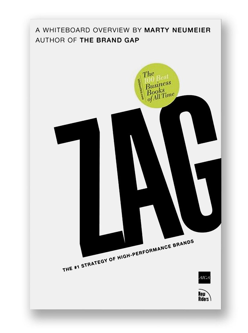 ZAG: The Number One Strategy of High-performance Brands, by Marty Neumeier