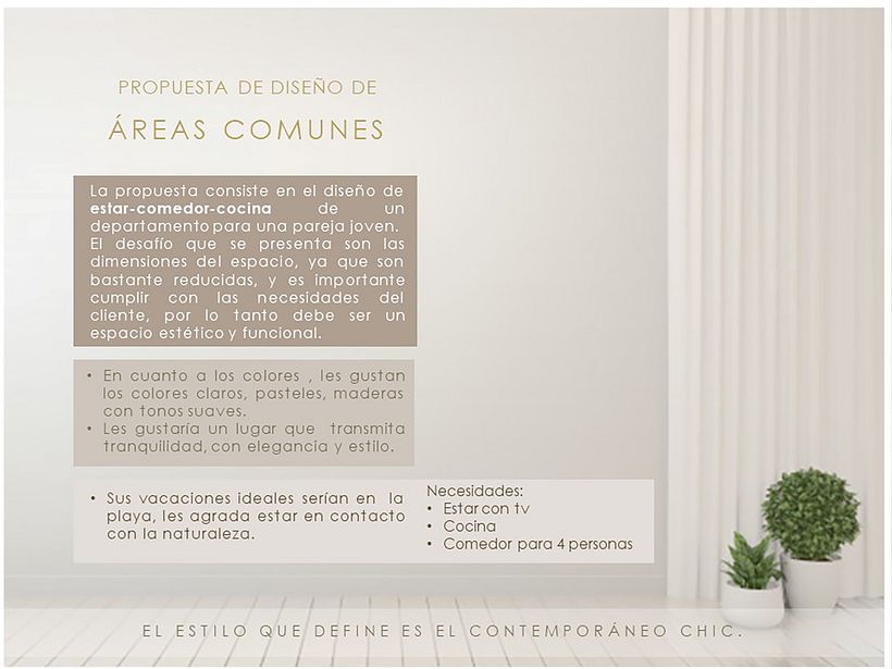 Mi Proyecto del curso: Diseño de interiores para espacios multifuncionales. Propuesta de áreas comunes. 0