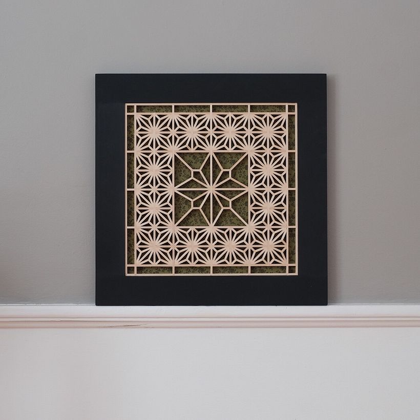 Dogwood Blossom Kumiko Panel 0