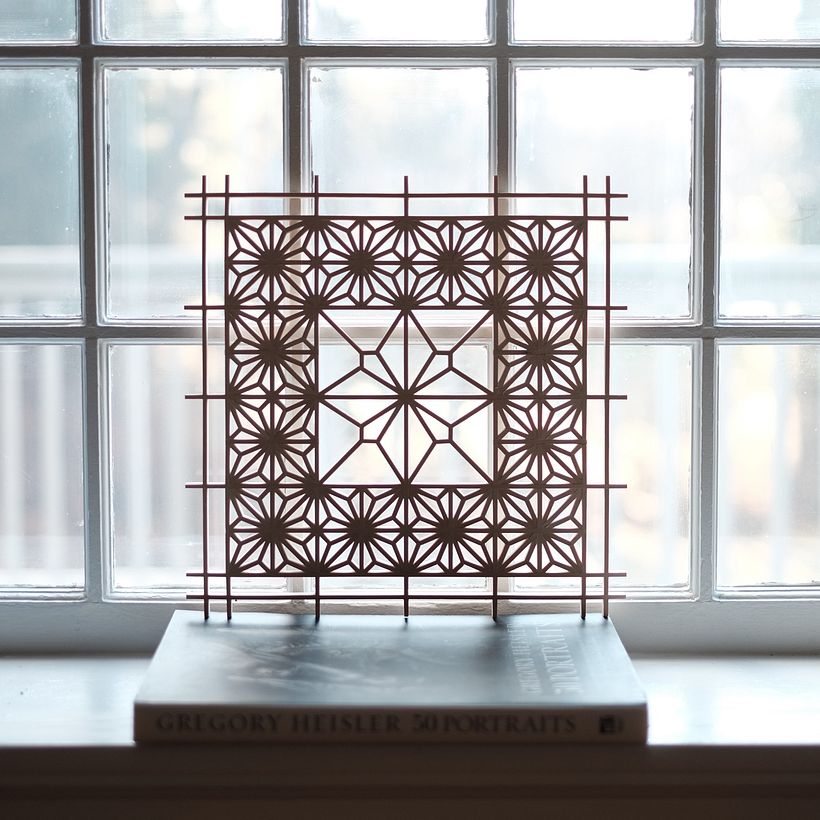 Dogwood Blossom Kumiko Panel 1