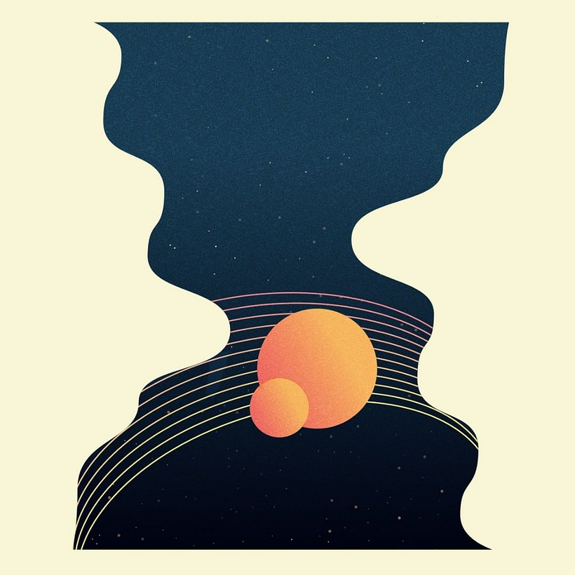 Serie Geométrica/abstracta - Portadas Discos 7