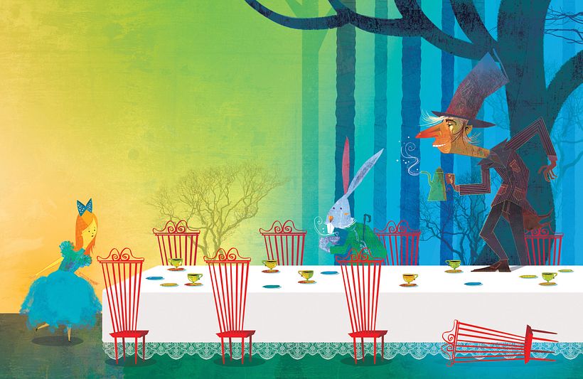 Fábulas - Alice no País das Maravilhas (Editora: Folha de São Paulo)  3