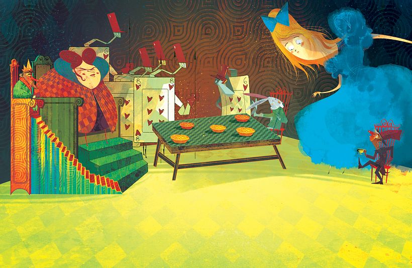 Fábulas - Alice no País das Maravilhas (Editora: Folha de São Paulo)  4