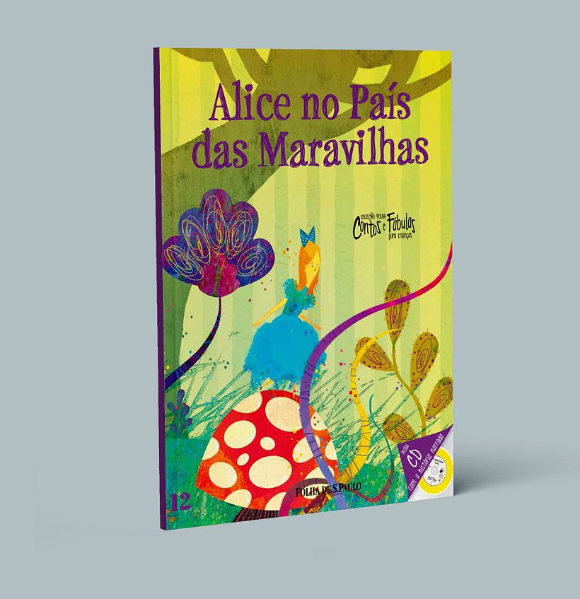Fábulas - Alice no País das Maravilhas (Editora: Folha de São Paulo)  6