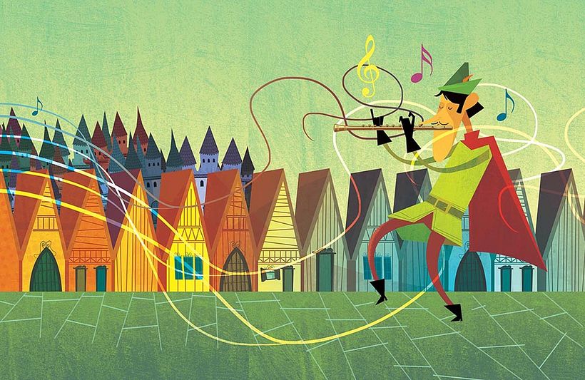 Fábulas - Flautista de Hamelin 9