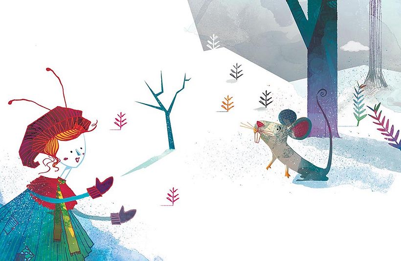 Formiguinha e a Neve  4