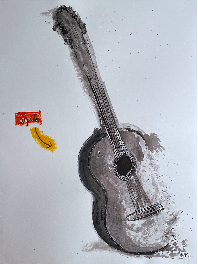 Mi Proyecto del curso: Ilustración en tinta china con influencia japonesa 0