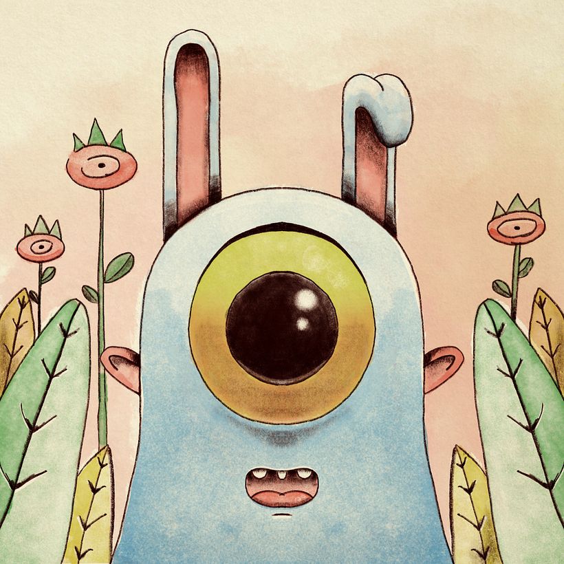 My project in Illustration Techniques and Styles with Procreate course _ feedback is appreciated  0