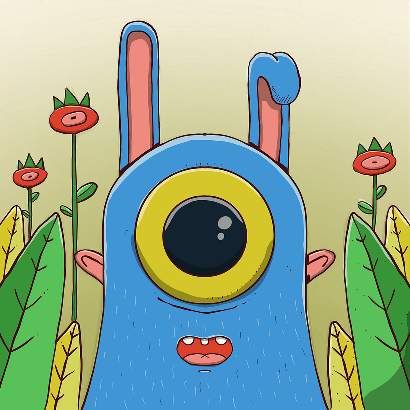 My project in Illustration Techniques and Styles with Procreate course _ feedback is appreciated  1
