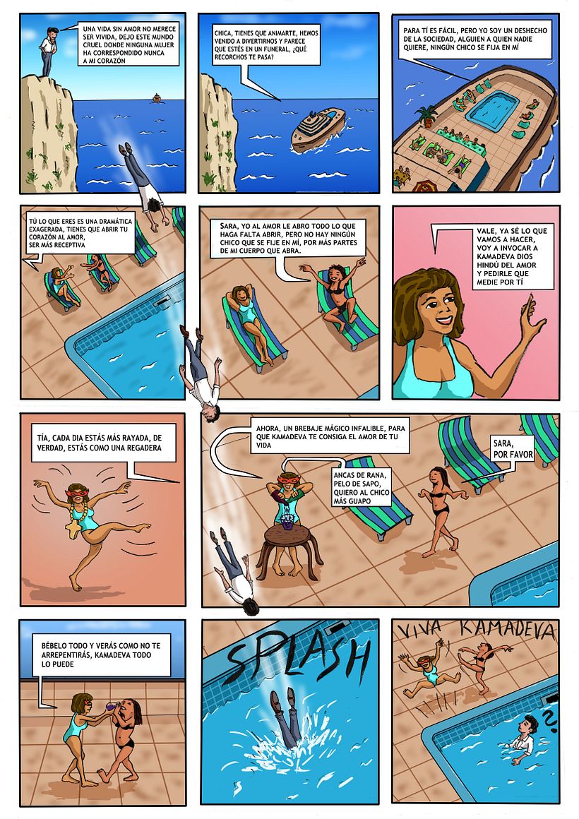 Concurso: Crea un cómic de una página y gana un curso 1