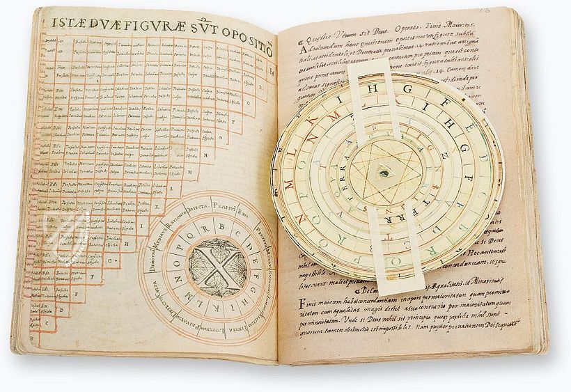 Facsimile of 'Ars magna', by Ramon Llull